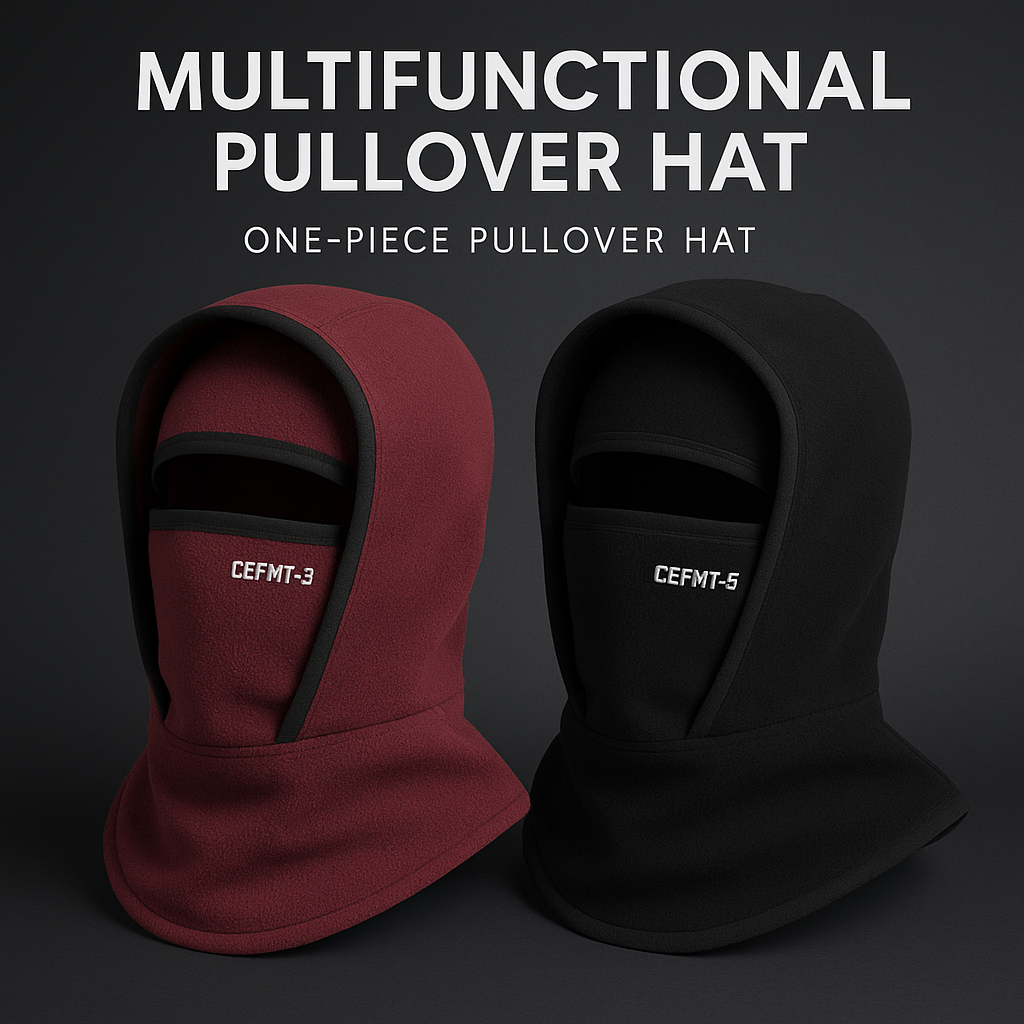 Multifunctional One-Piece Pullover Hat